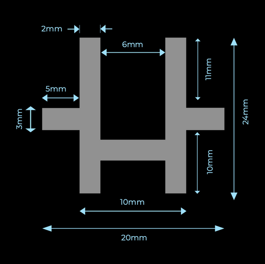 Flex Extreme Decking Trex Profile