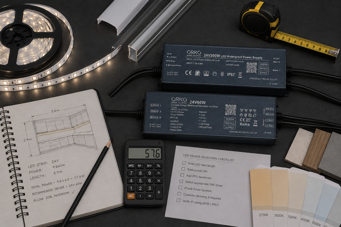 What LED Driver Do I Need for 24V LED Strip Lights?