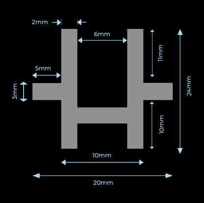 Flex Extreme Decking Trex Profile