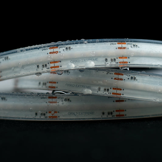 Extreme COB LED Tape - RGBCCT IP68 (per 1m)