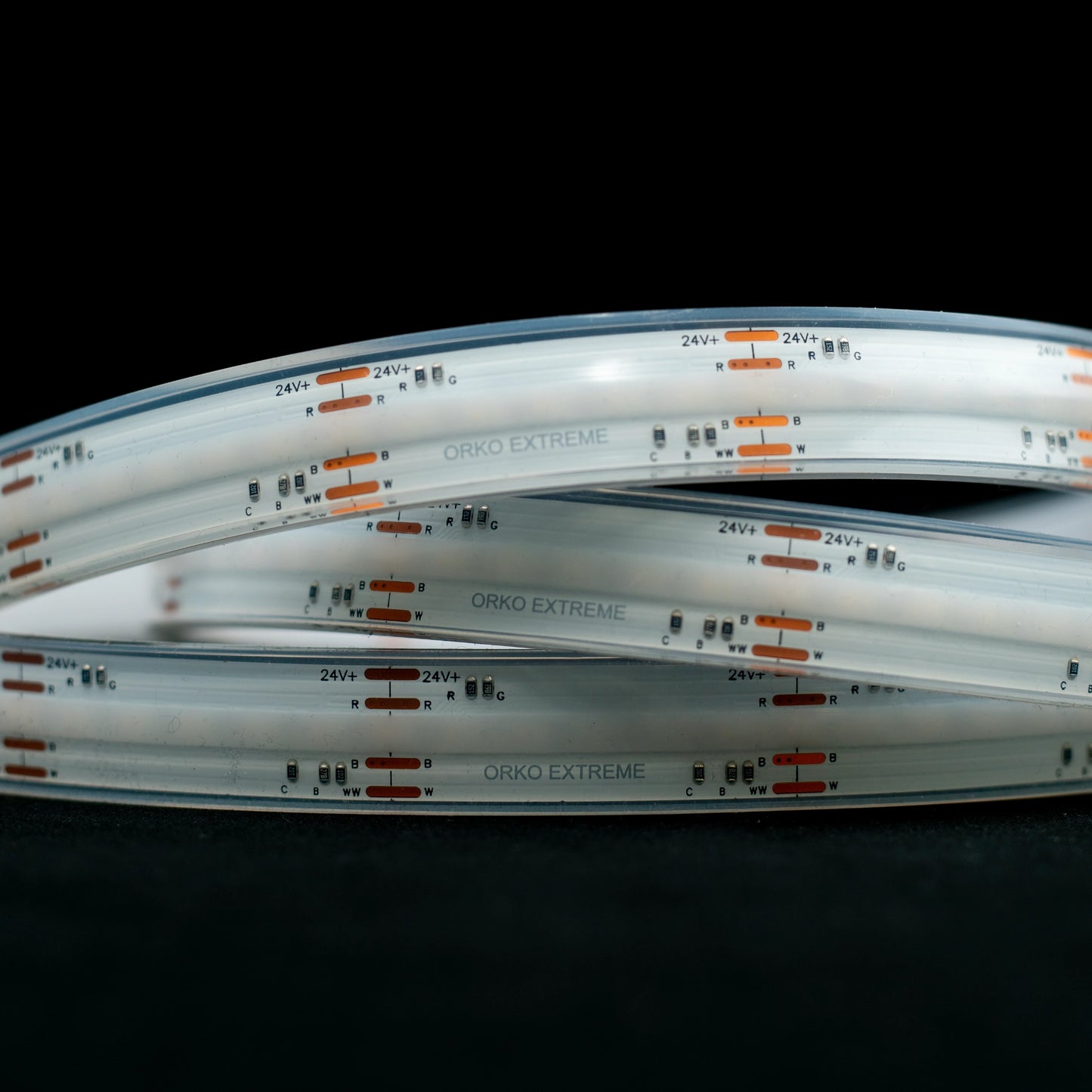 Extreme COB LED Tape - RGBCCT IP68 (per 1m)