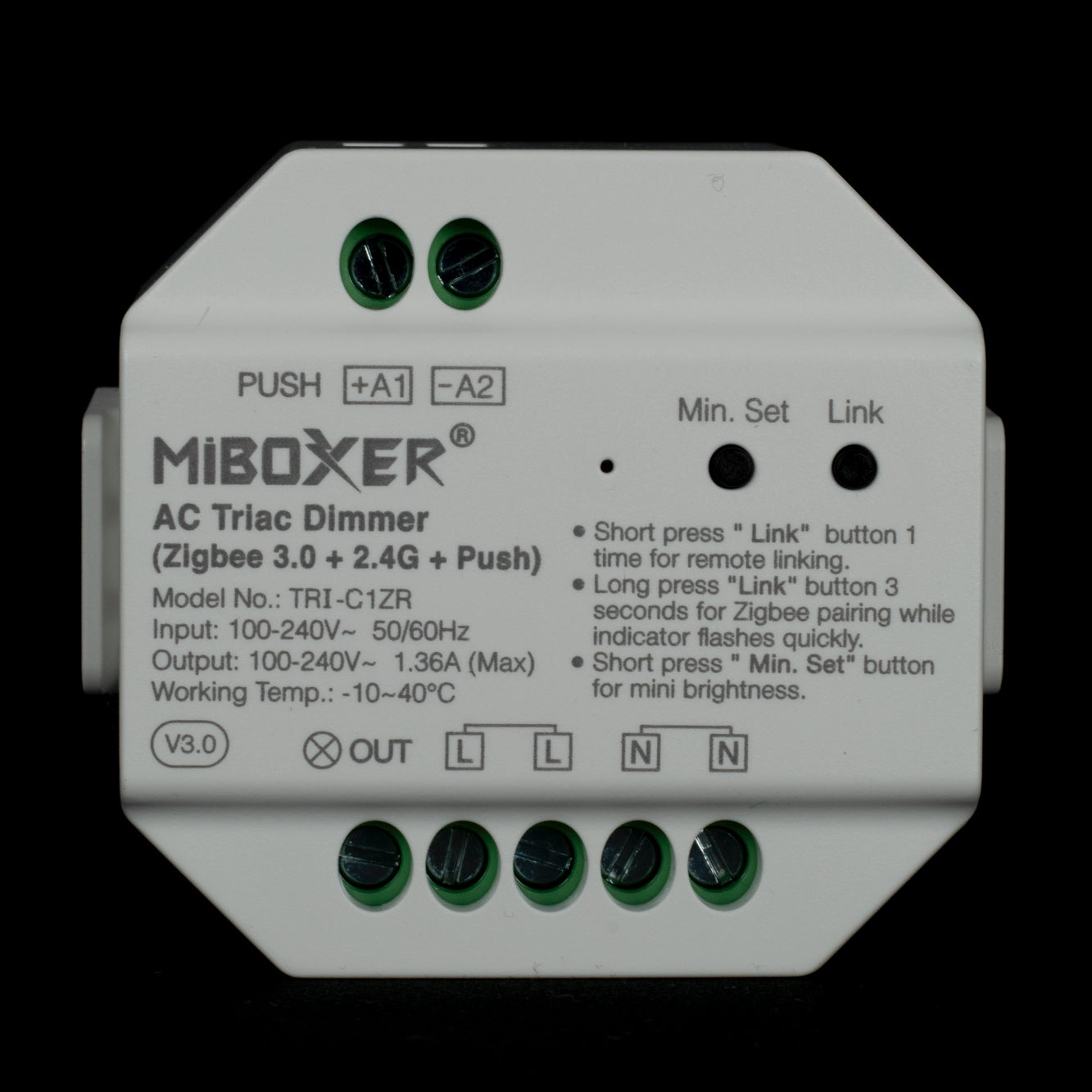 Wireless Dimming Receiver (1A 240V)