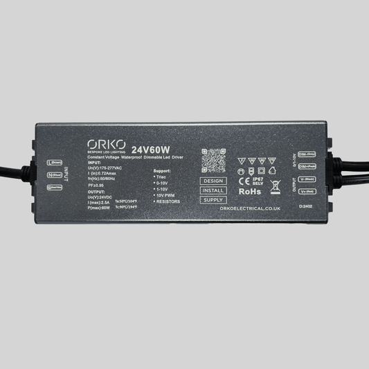ORKO IP67 24V LED (TRIAC / 0-10V) Dimmable Drivers image 0